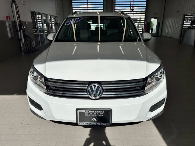 Used 2017 Volkswagen Tiguan S with VIN WVGBV7AX9HK023299 for sale in North Haven, CT