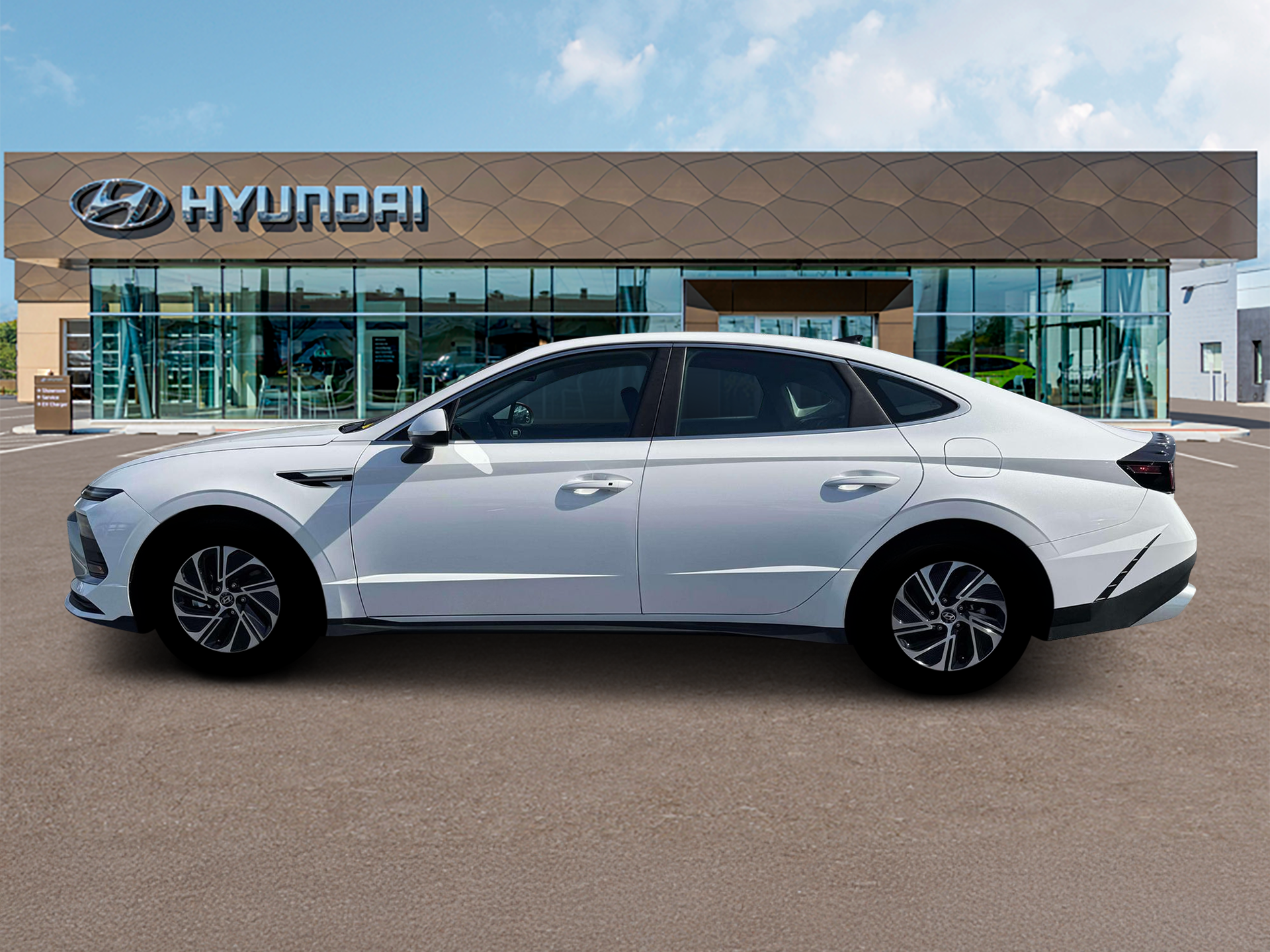 New 2026 White Hyundai Blue image 3