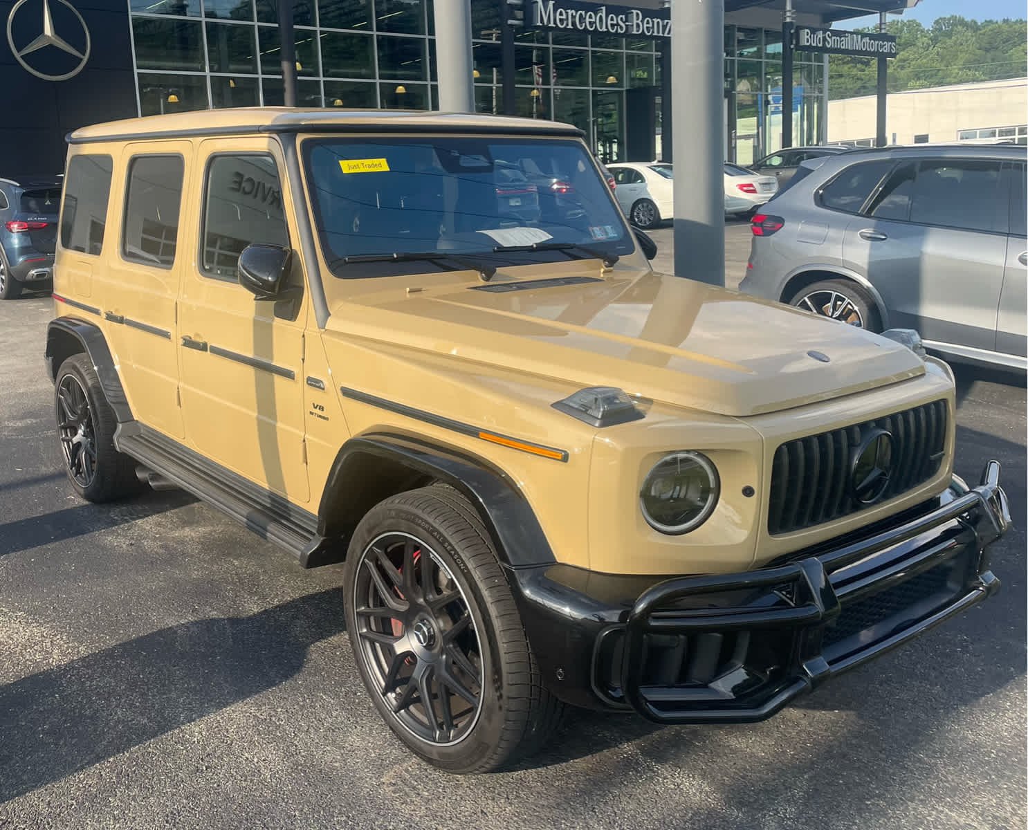 Used 2025 MANUFAKTUR Signature Desert Sand Mercedes-Benz AMG® G 63 image 3