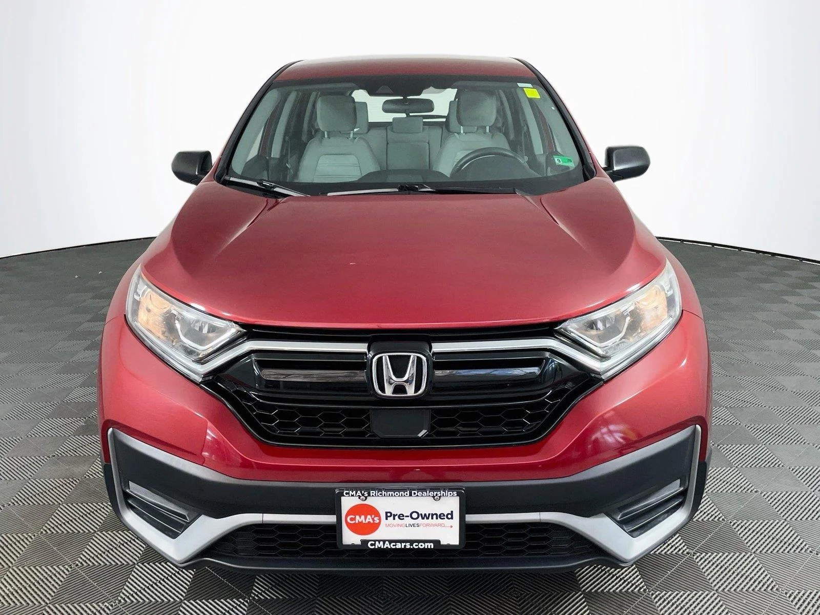 Certified Used 2020 Radiant Red Metallic Honda LX image 2