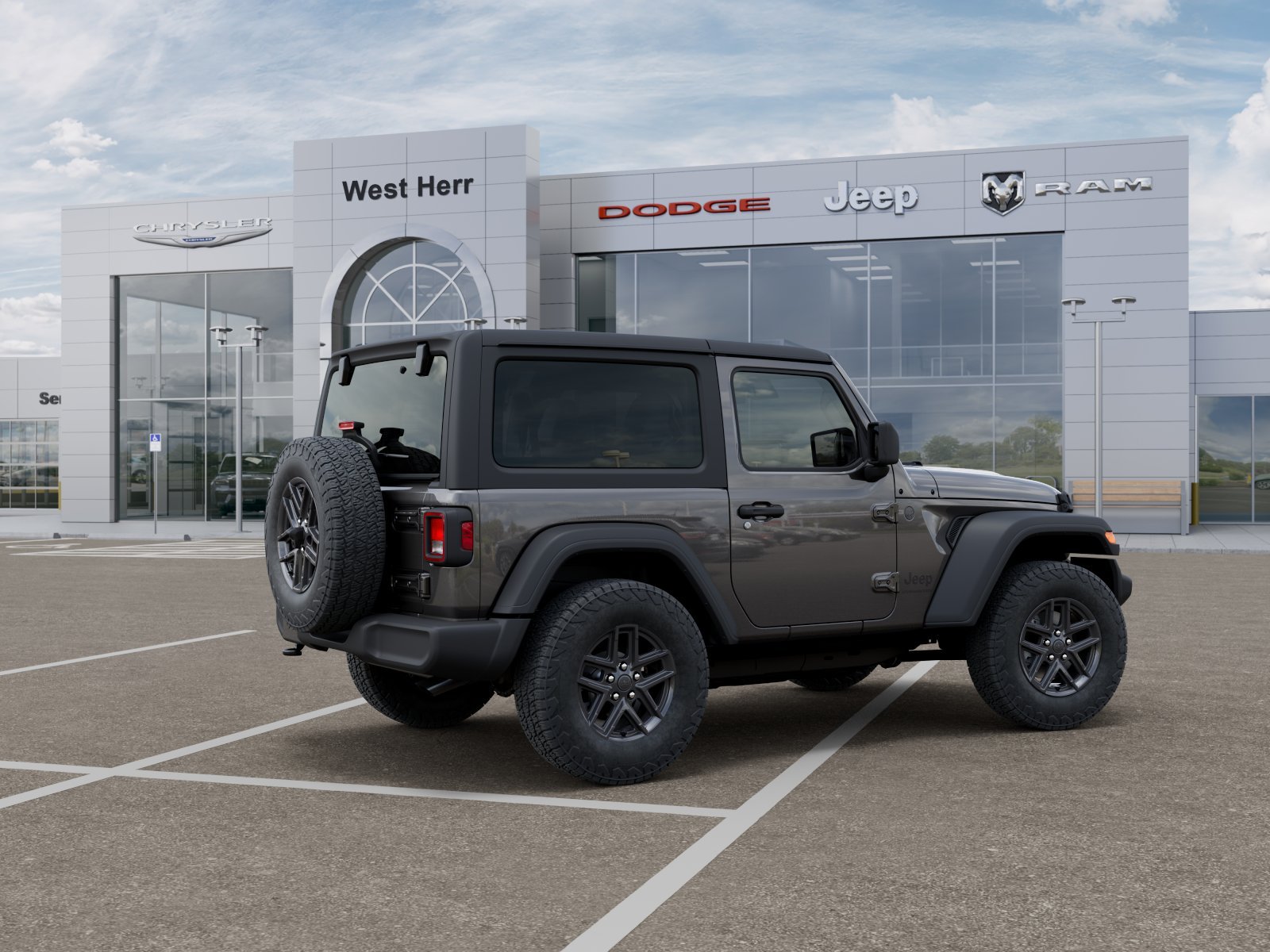 New 2026 Granite Crystal Metallic Clearcoat Jeep Sport S image 54