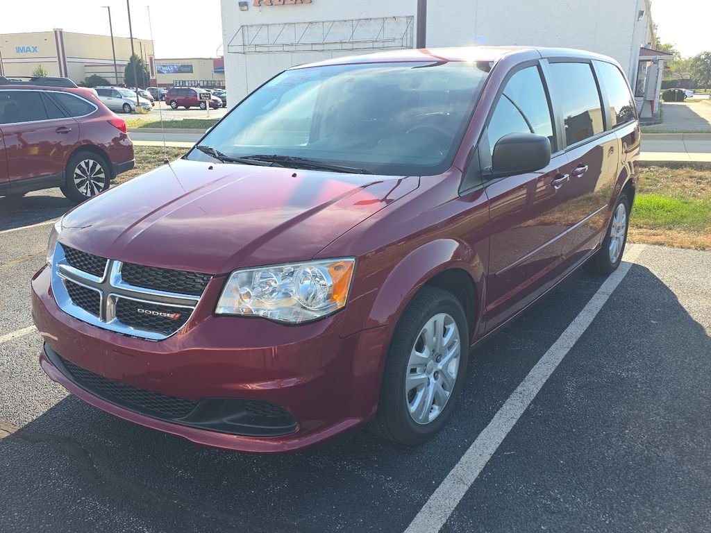 Used 2014 Deep Cherry Red Crystal Pearlcoat Dodge SE image 1