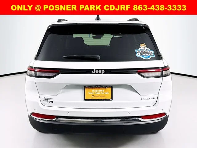 Used 2025 White Jeep Limited image 6