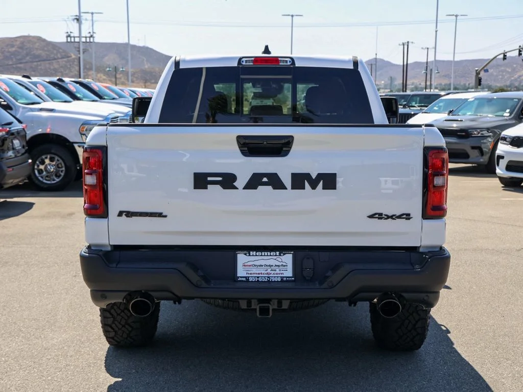 New 2026 Bright White Clear-Coat Exterior Paint RAM Rebel image 10