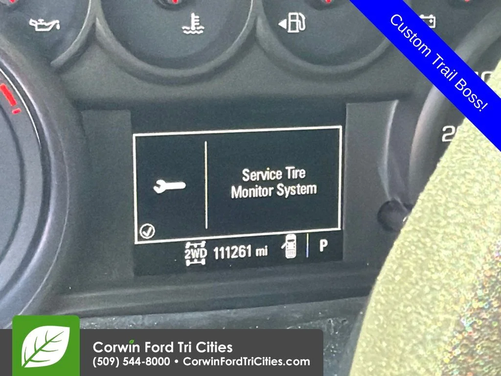 Used 2019 White Chevrolet Custom Trail Boss image 9