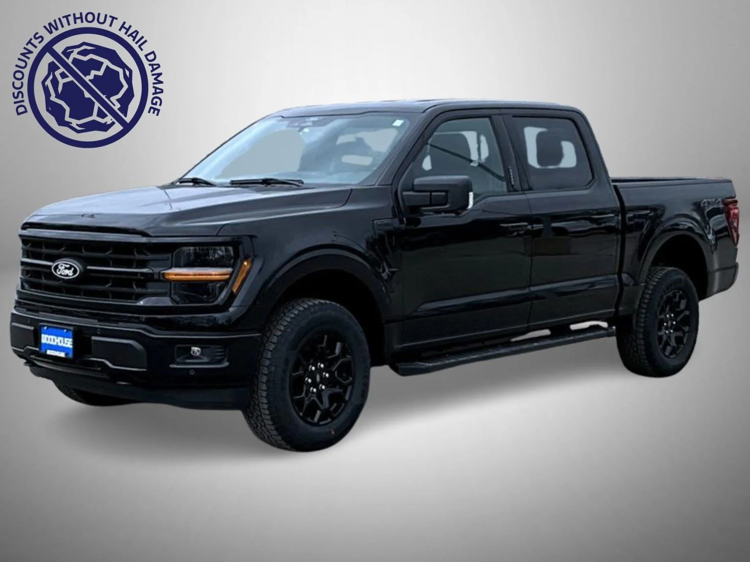 New 2026 Black Ford XLT image 1