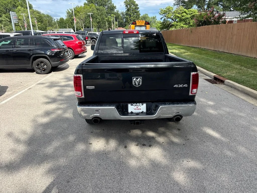 Used 2016 Brilliant Black Crystal Pearlcoat Ram Laramie image 3