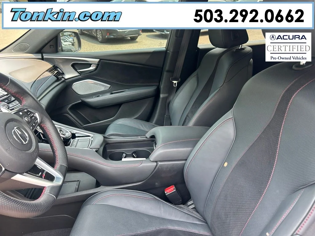 Certified Used 2023 Apex Blue Pearl Acura SH-AWD A-SPEC image 9