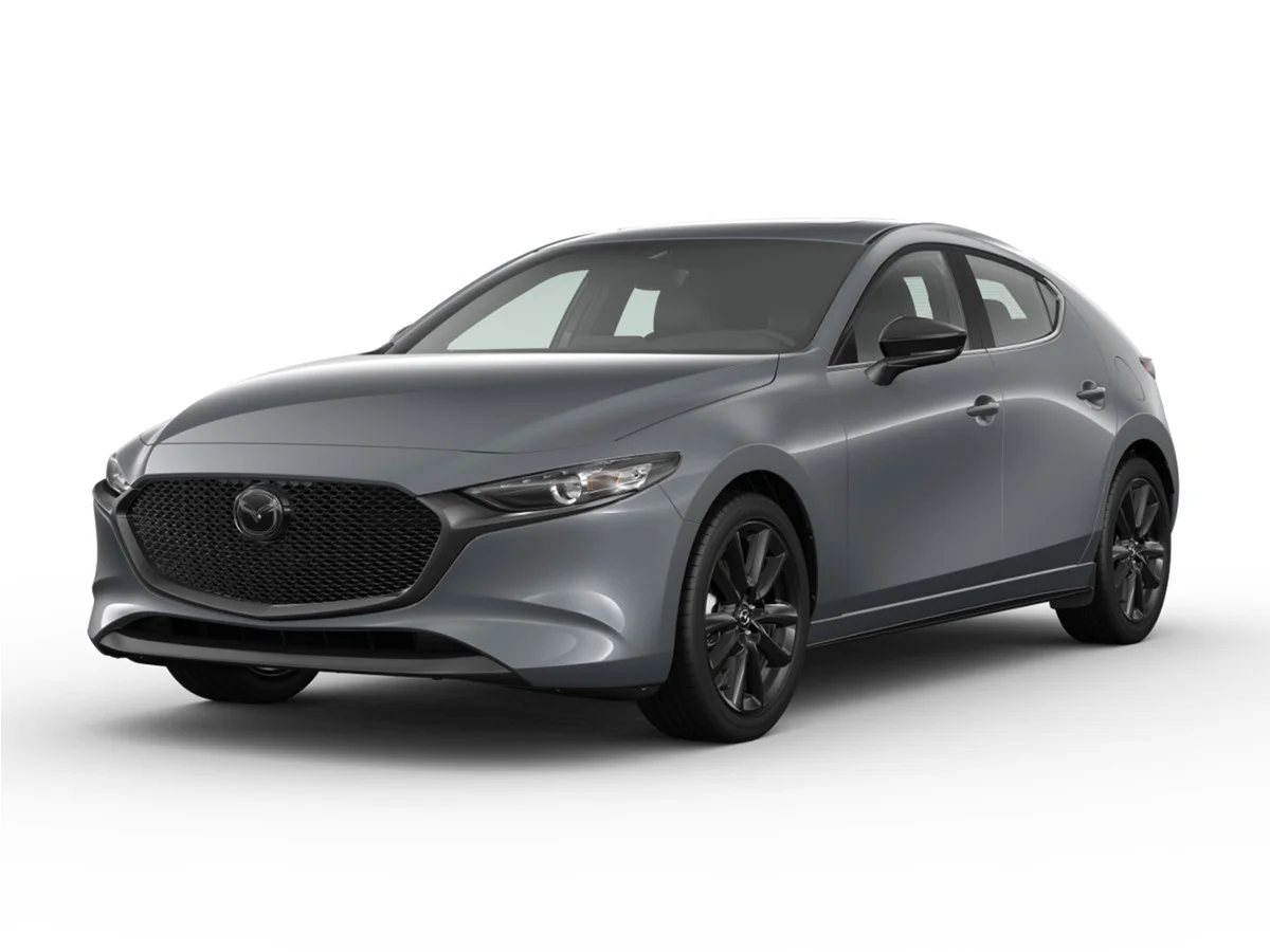 Used 2023 Polymetal Gray Metallic Mazda 2.5 S Carbon Edition image 1