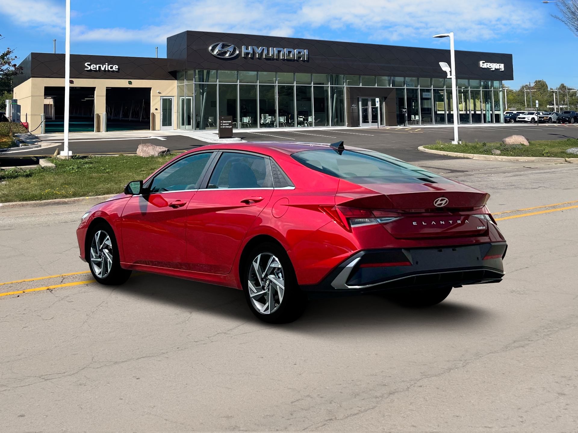 New 2025 Red Hyundai Limited image 5