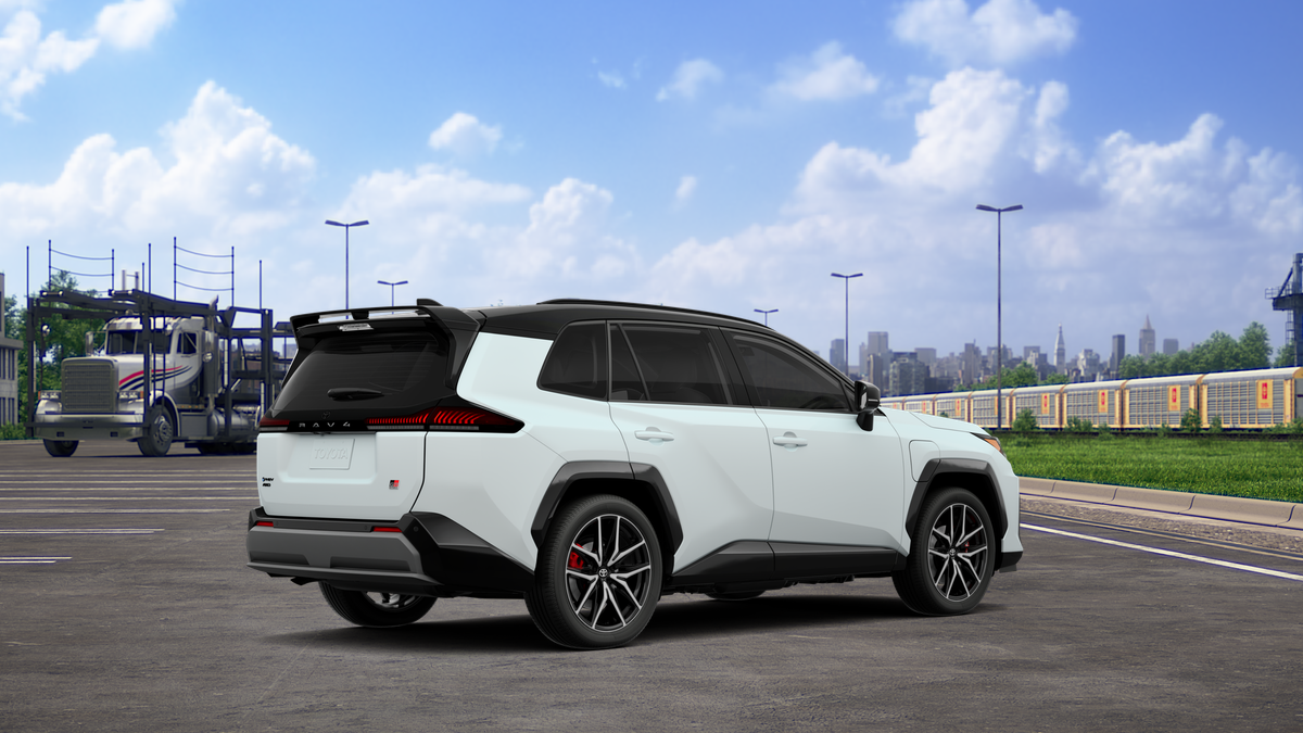 New 2026 Wind Chill Pearl with Midnight Black Metallic roof Toyota GR SPORT image 10