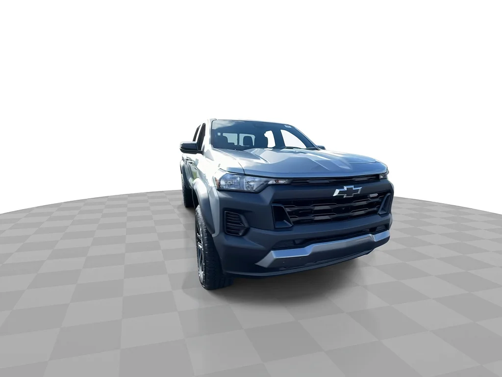 Used 2023 Sterling Gray Metallic Chevrolet Trail Boss image 4