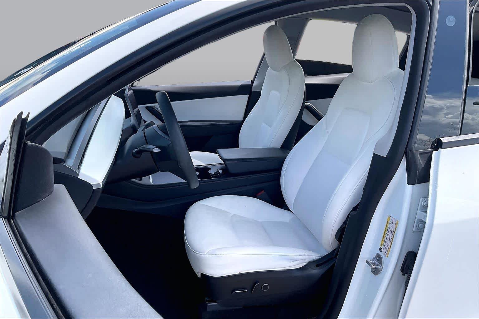 Used 2021 Pearl White Multi-Coat Tesla Long Range image 6