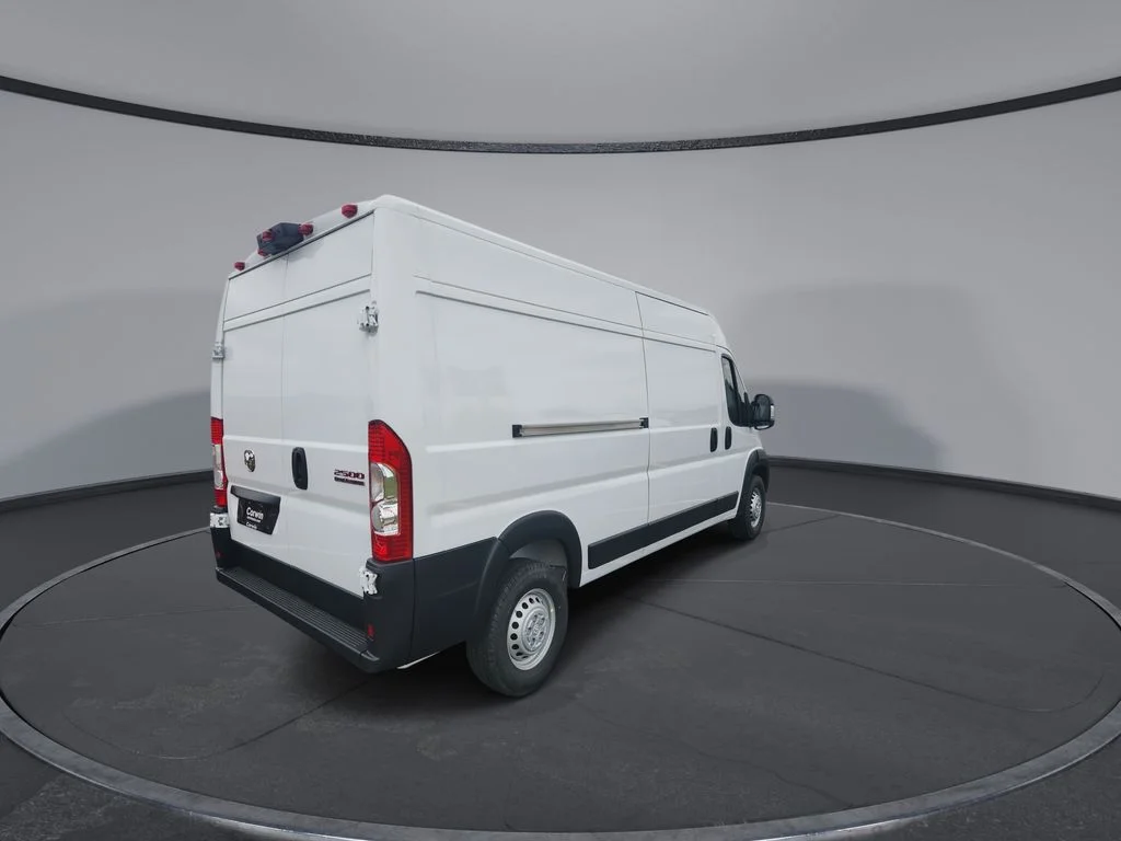New 2026 Bright White Clear-Coat Exterior Paint RAM High Roof image 8