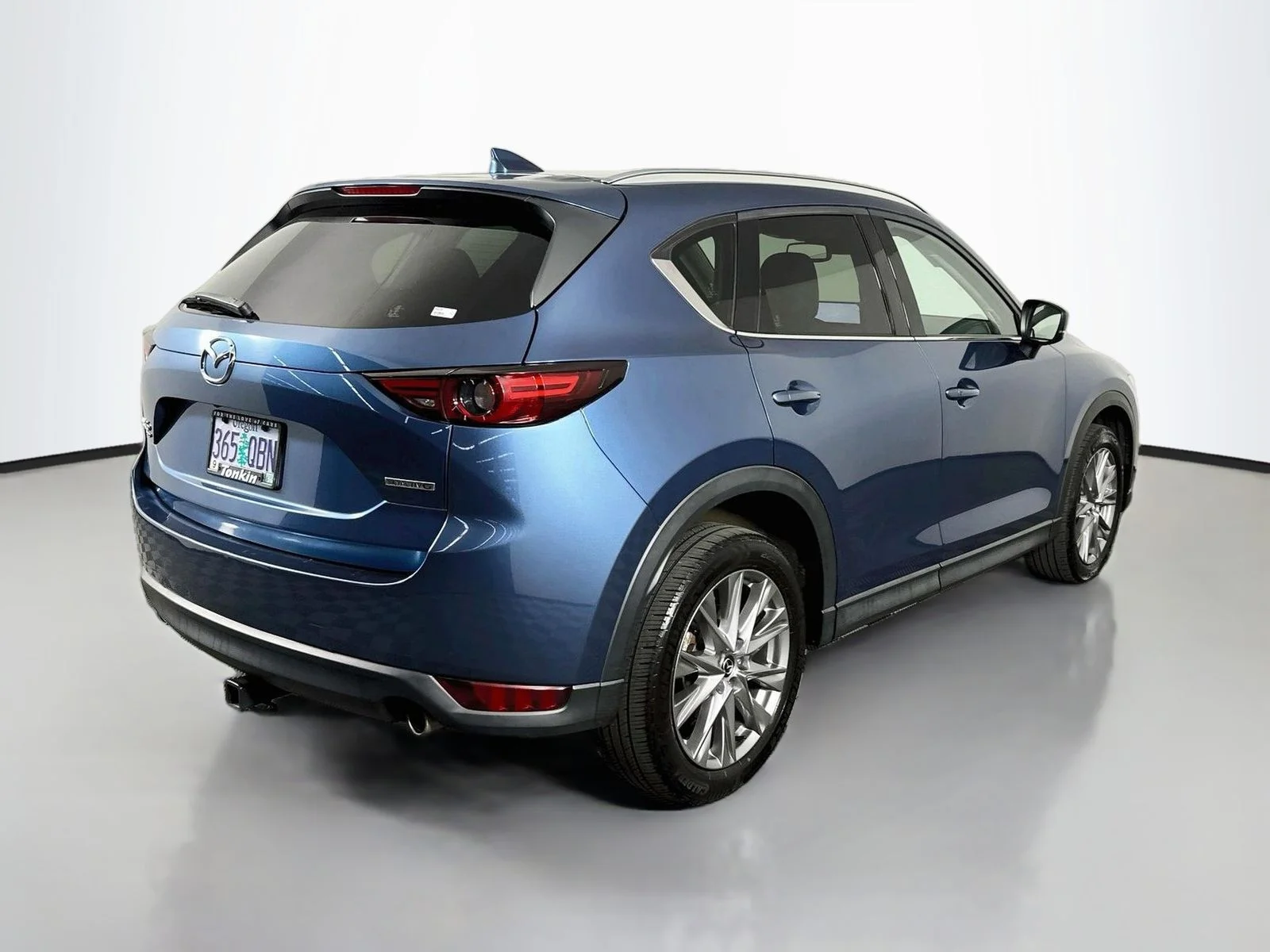 Used 2021 Eternal Blue Mica Mazda Grand Touring Blind Spot Sunroof Bose Sound image 7