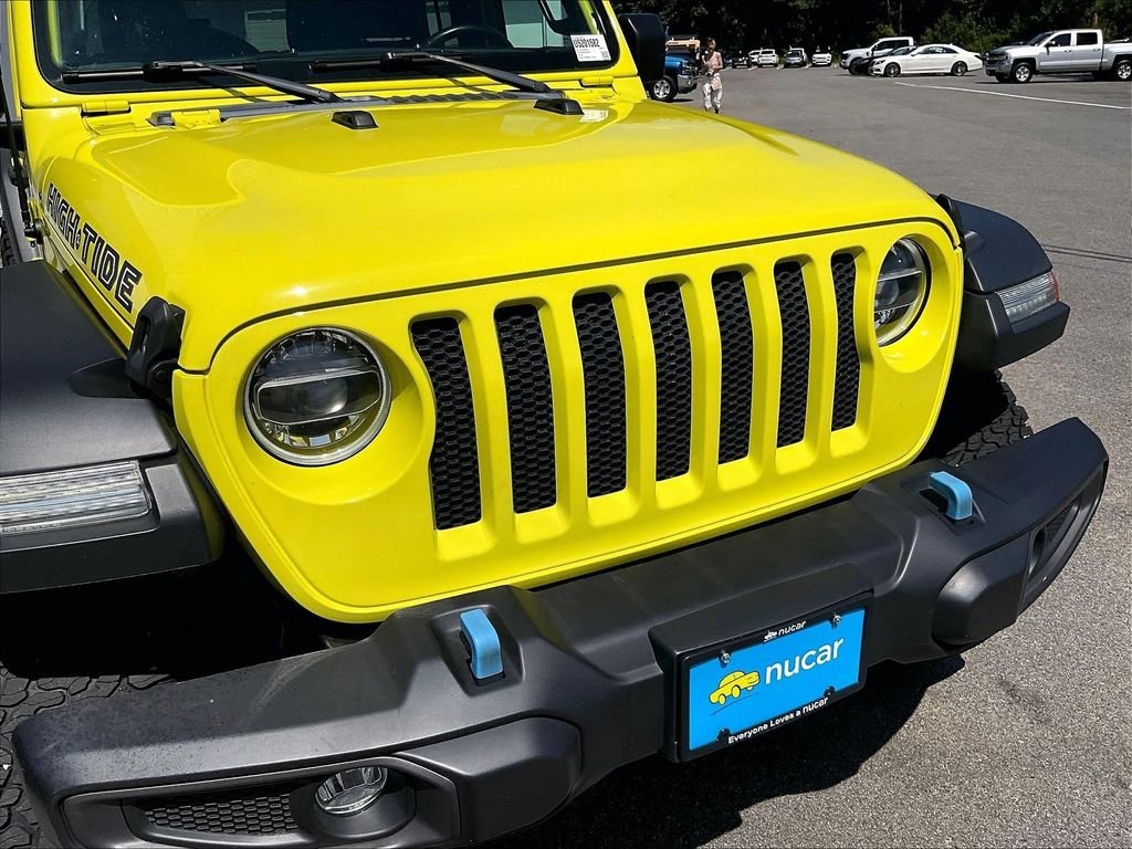Used 2022 Yellow Jeep Unlimited High Tide image 29