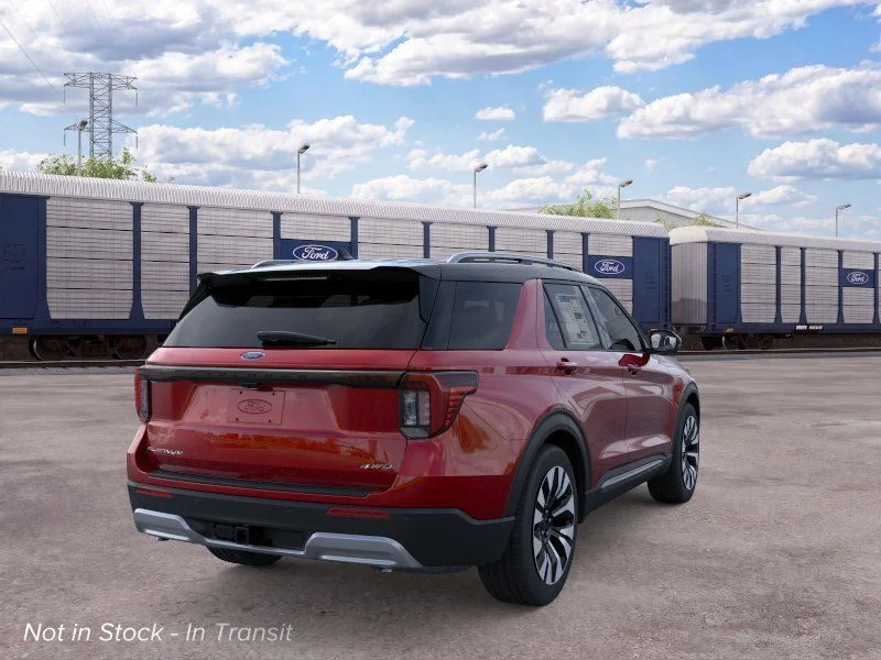 New 2026 Red Ford Platinum image 9