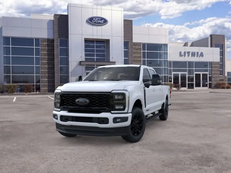 New 2026 Star White Metallic Tri-Coat Ford F-250® Lariat® image 2