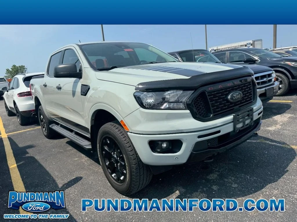 Used 2021 Cactus Green / Gray Ford XLT image 1