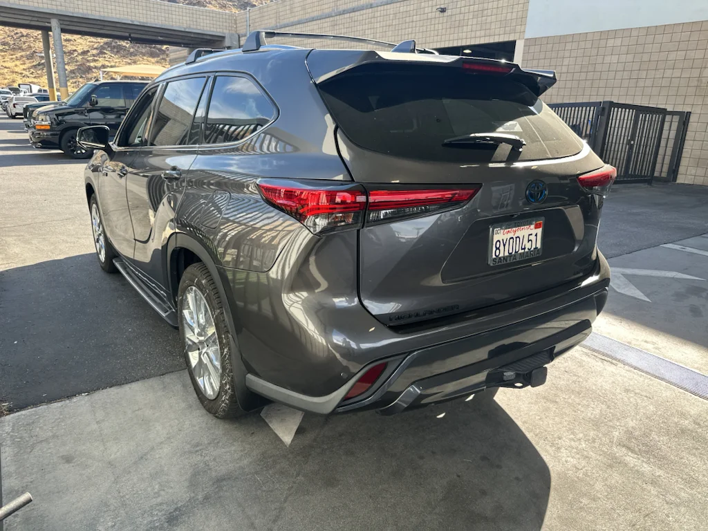 Used 2021 Magnetic Gray Metallic Toyota Hybrid Limited image 2