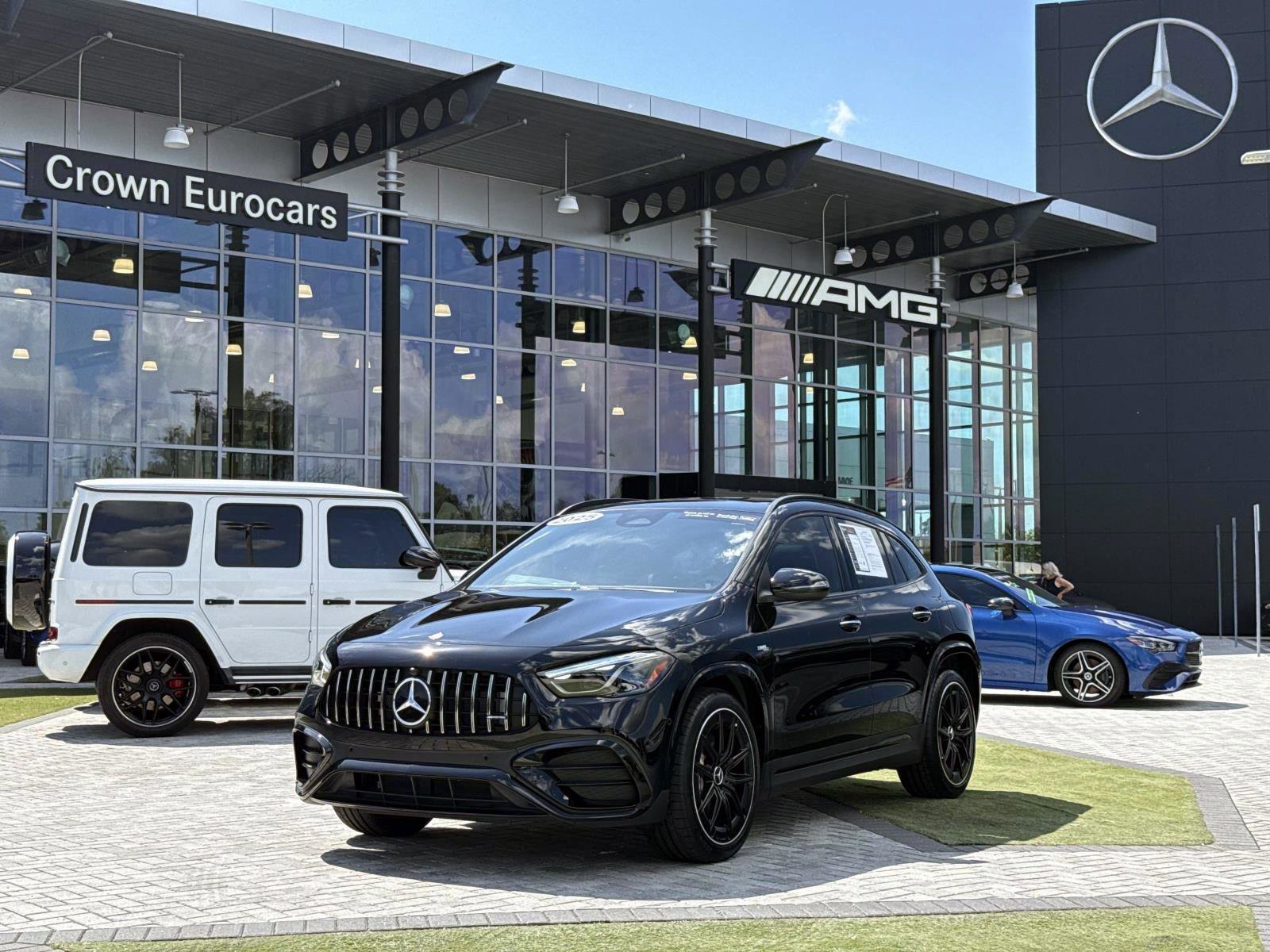 Night Black 2025 Mercedes-Benz GLA AMG 35 4MATIC SUV / Crossover All-Wheel Drive