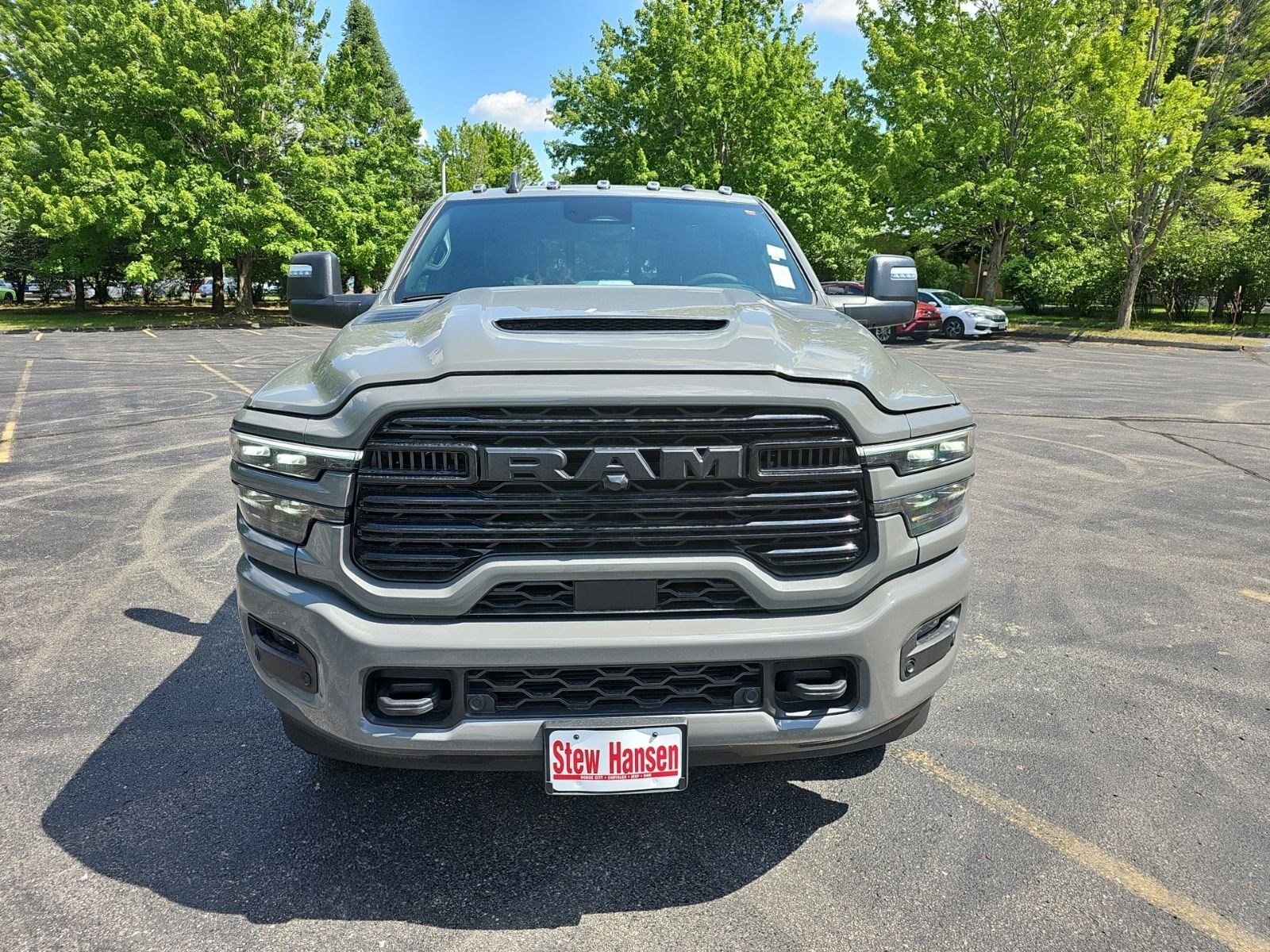 New 2026 Ceramic Gray Clearcoat Ram Laramie image 8