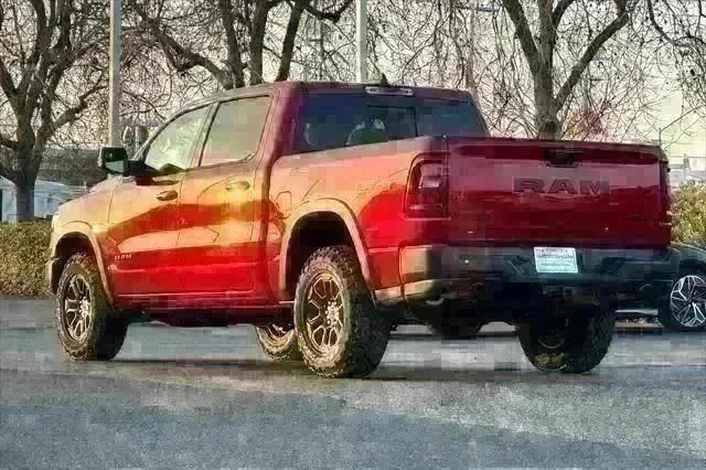 New 2026 Molten Red Pearl-Coat Exterior Paint RAM REBEL image 6