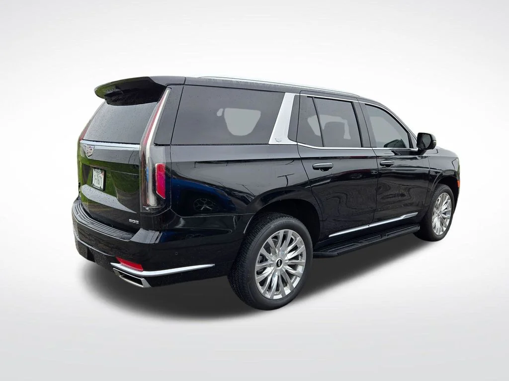 Used 2023 Black Cadillac Premium Luxury image 3