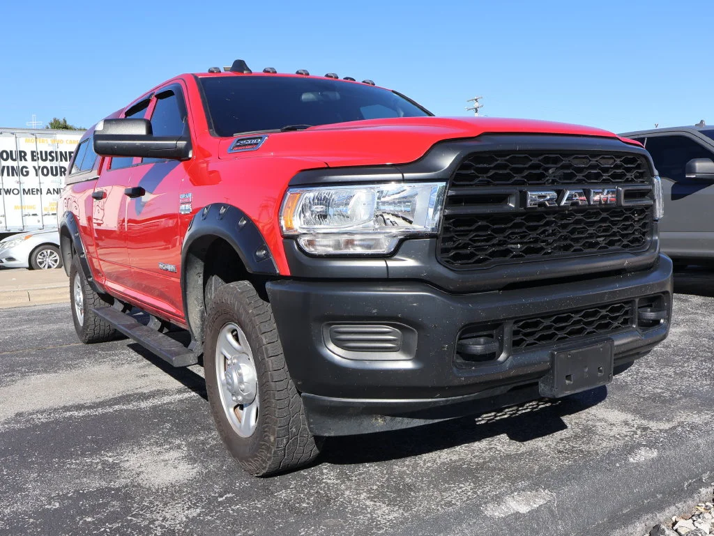 Used 2021 Flame Red Clearcoat Ram Tradesman image 12