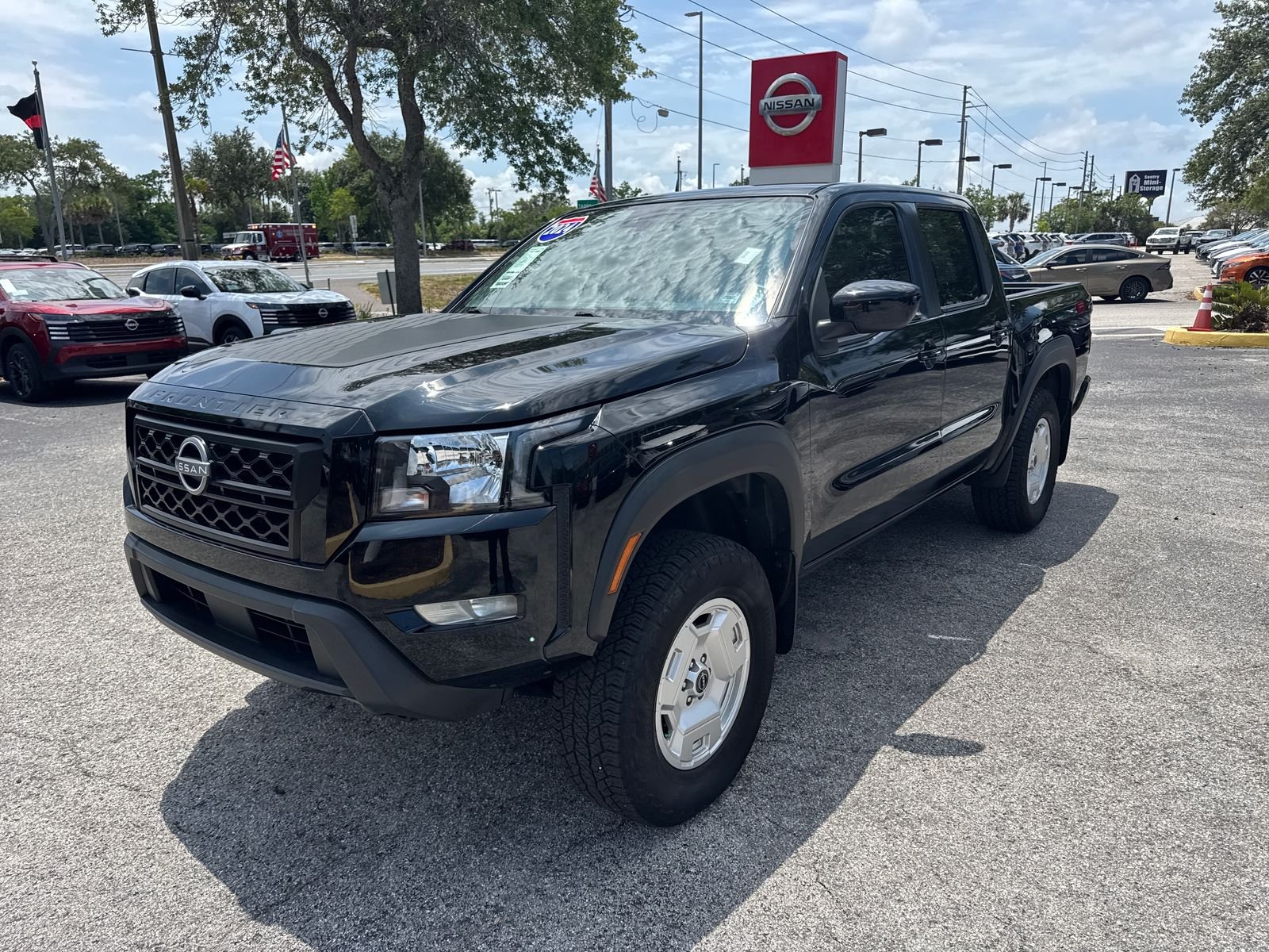 Certified Used 2024 Black Nissan SV image 2
