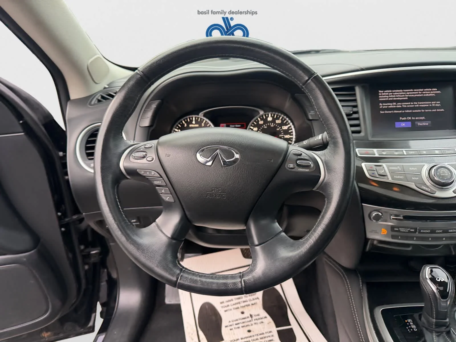 Used 2019 Black Obsidian INFINITI PURE image 16