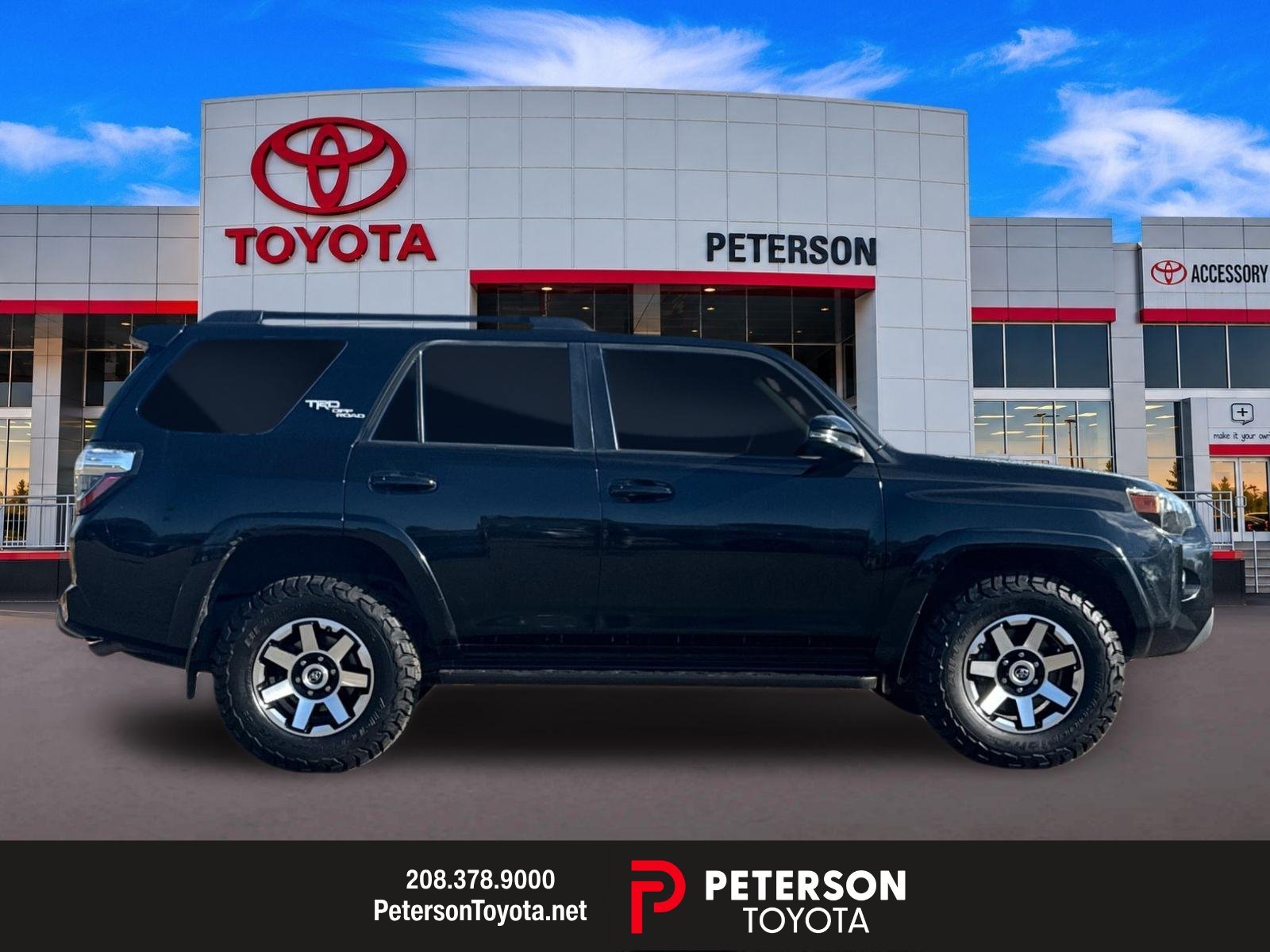 Used 2021 Black Toyota TRD Off-Road Premium image 2