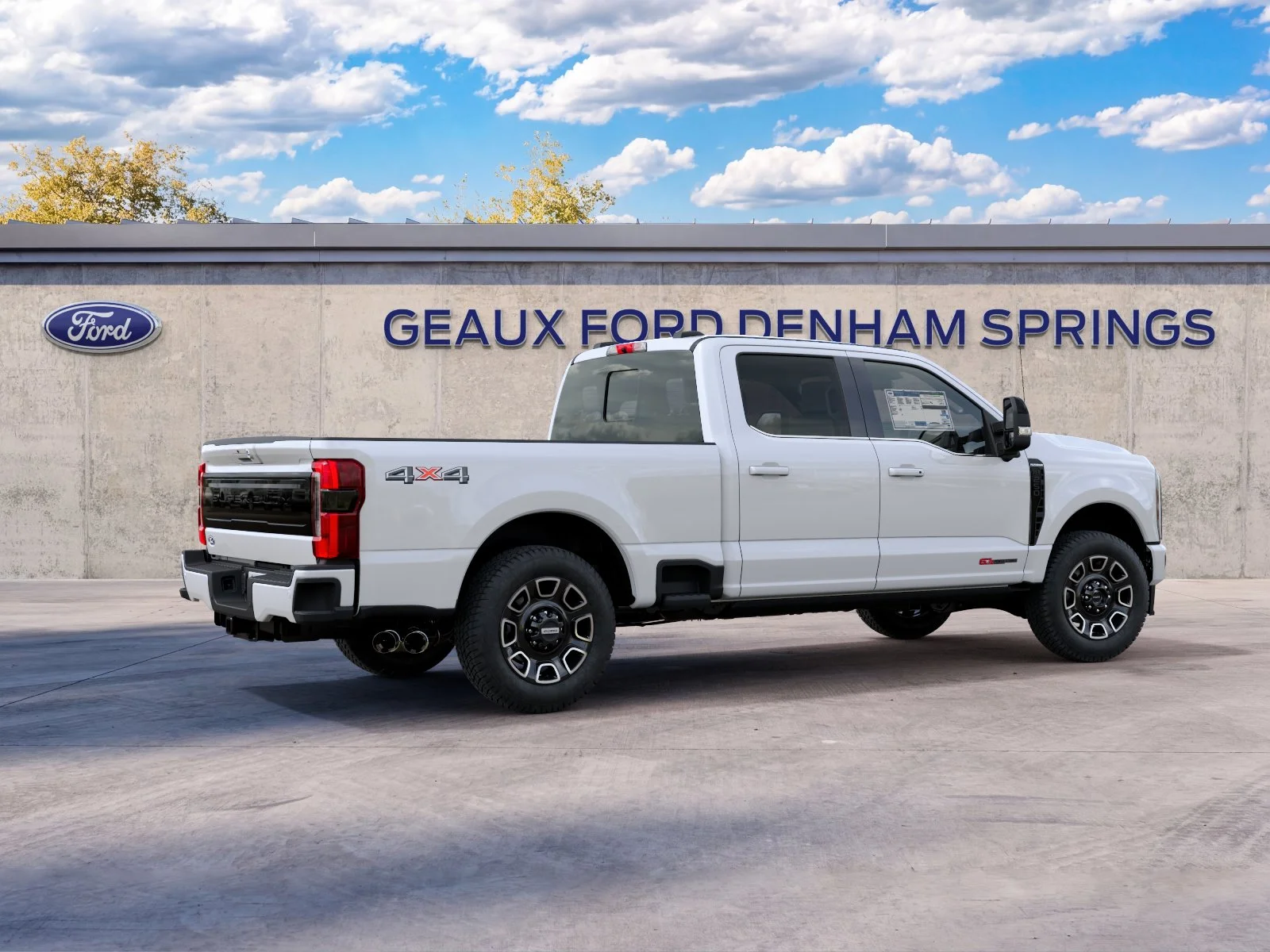 New 2027 Star White Metallic Tri-Coat Ford F-250® Platinum® image 38
