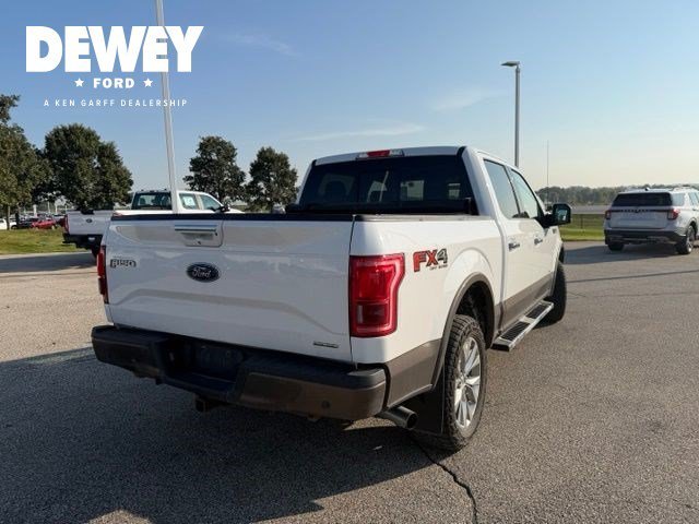 Used 2017 Oxford White Ford Lariat image 12