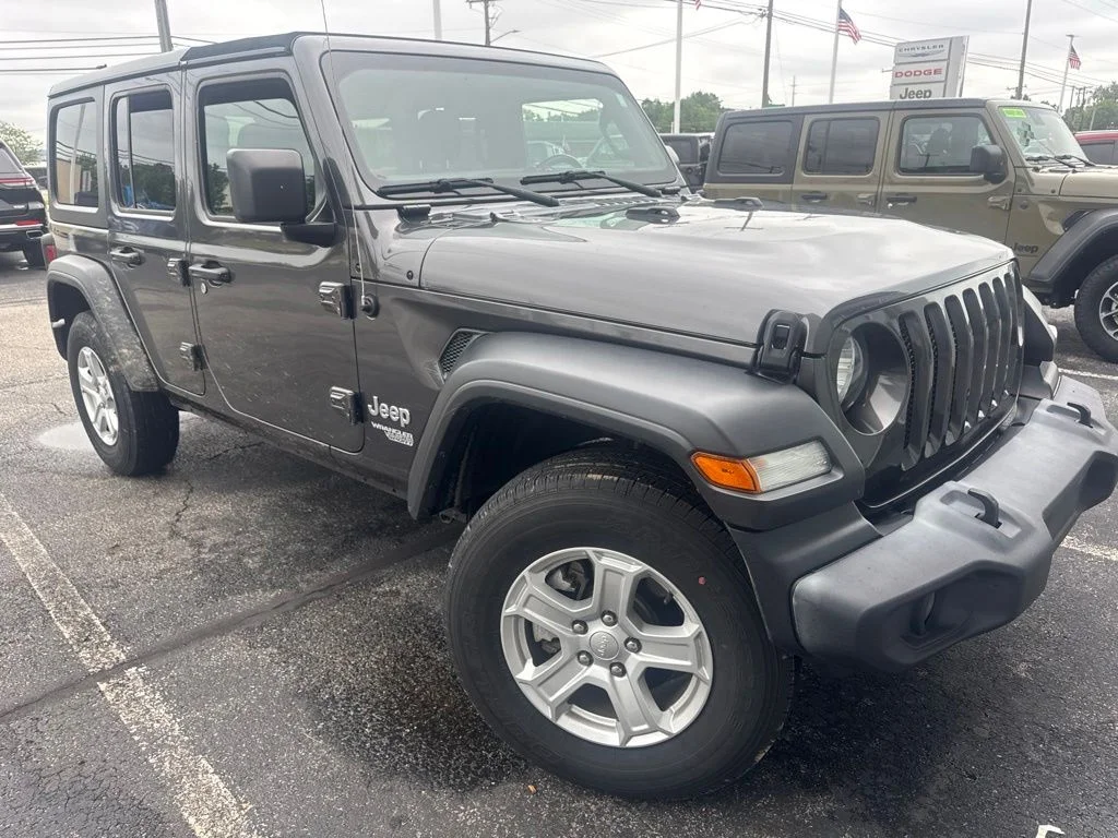 Used 2019 Gray Jeep Unlimited Sport S image 6