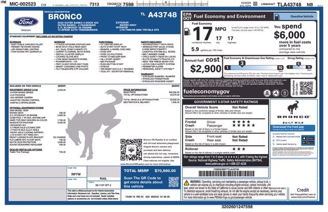 New 2026 Marsh Gray Ford Outer Banks® image 31