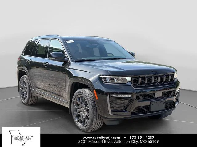 New 2026 Diamond Black Crystal Pearl-Coat Exterior Paint Jeep Summit image 1
