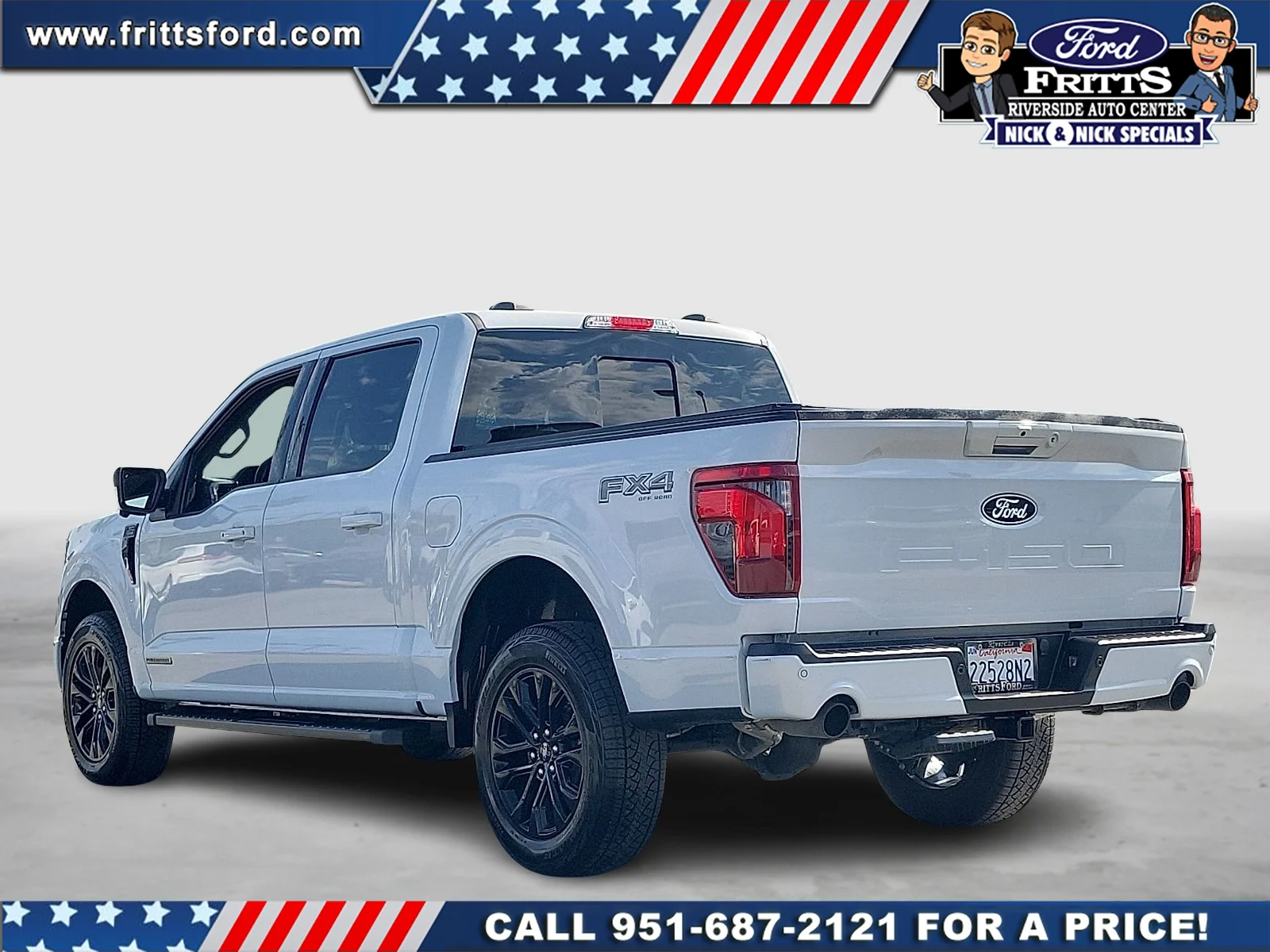 Certified Used 2025 White Metallic Ford XLT image 3