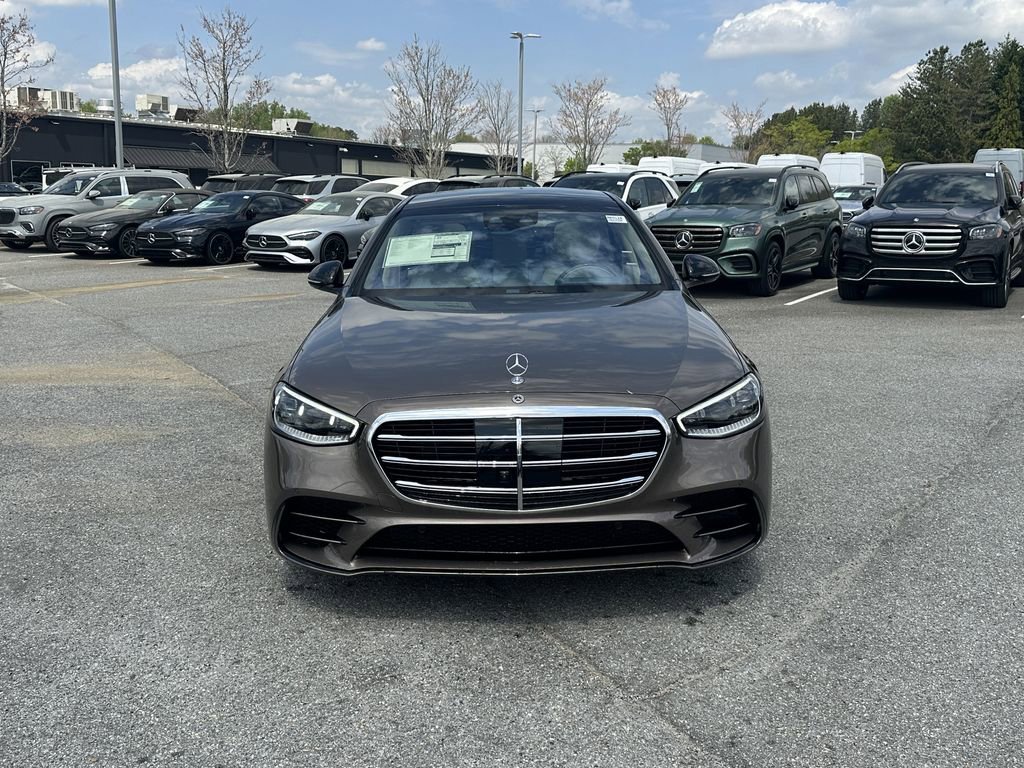 New 2026 Sonoran Brown Metallic Mercedes-Benz S 580 image 3