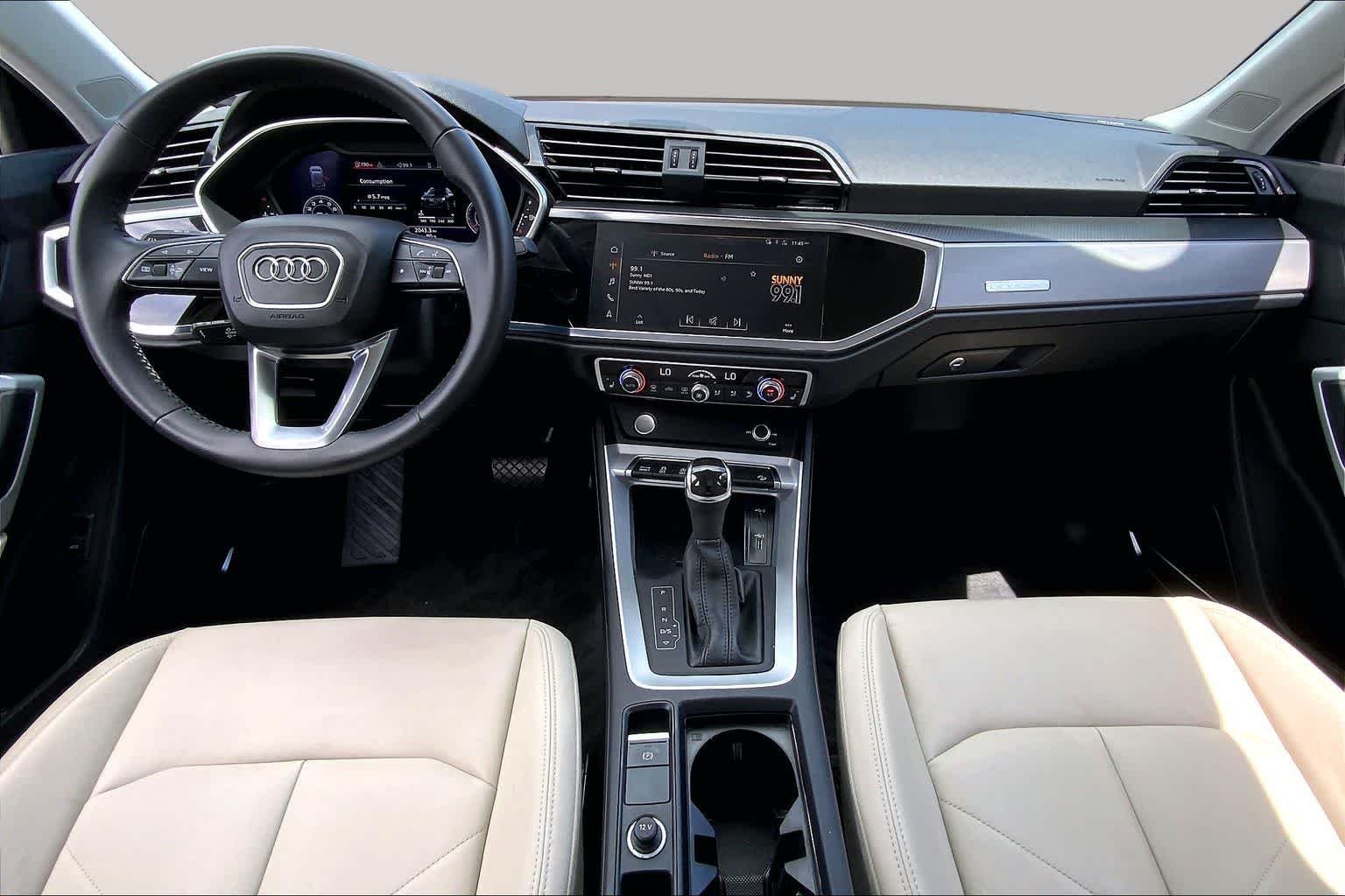 Used 2020 Glacier White Metallic Audi S line Premium Plus image 16