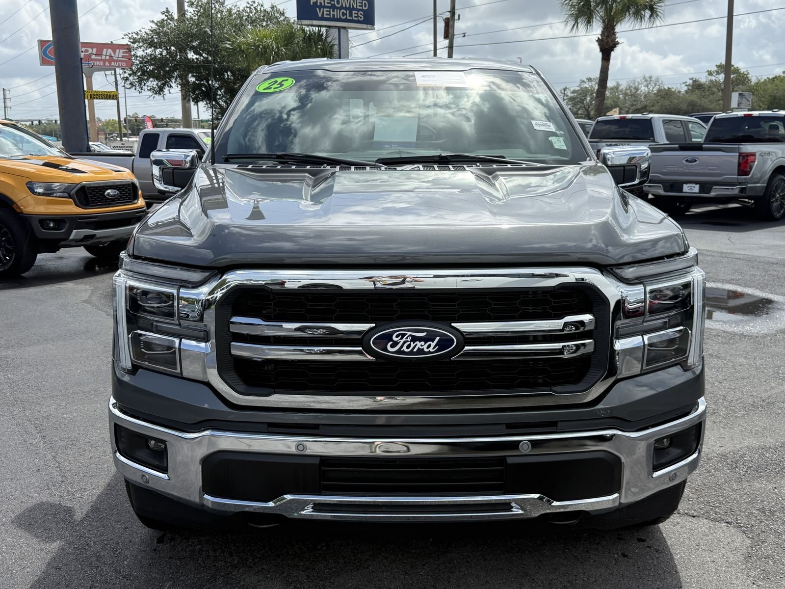 Certified Used 2025 Gray Metallic Ford Lariat image 9