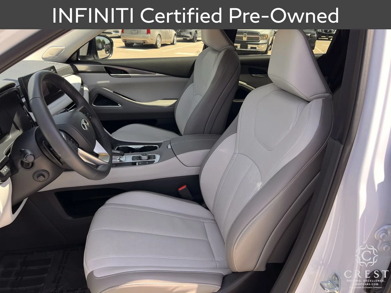 Certified Used 2027 Radiant White INFINITI LUXE image 23