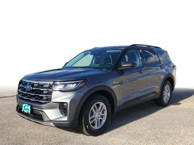 New 2026 Carbonized Gray Metallic Ford Active image 2