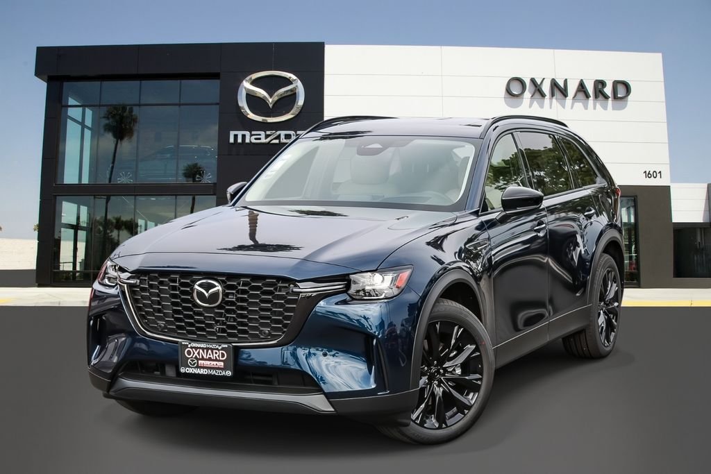 New 2026 Deep Crystal Blue Mica Mazda 3.3 Turbo Premium Sport AWD image 1