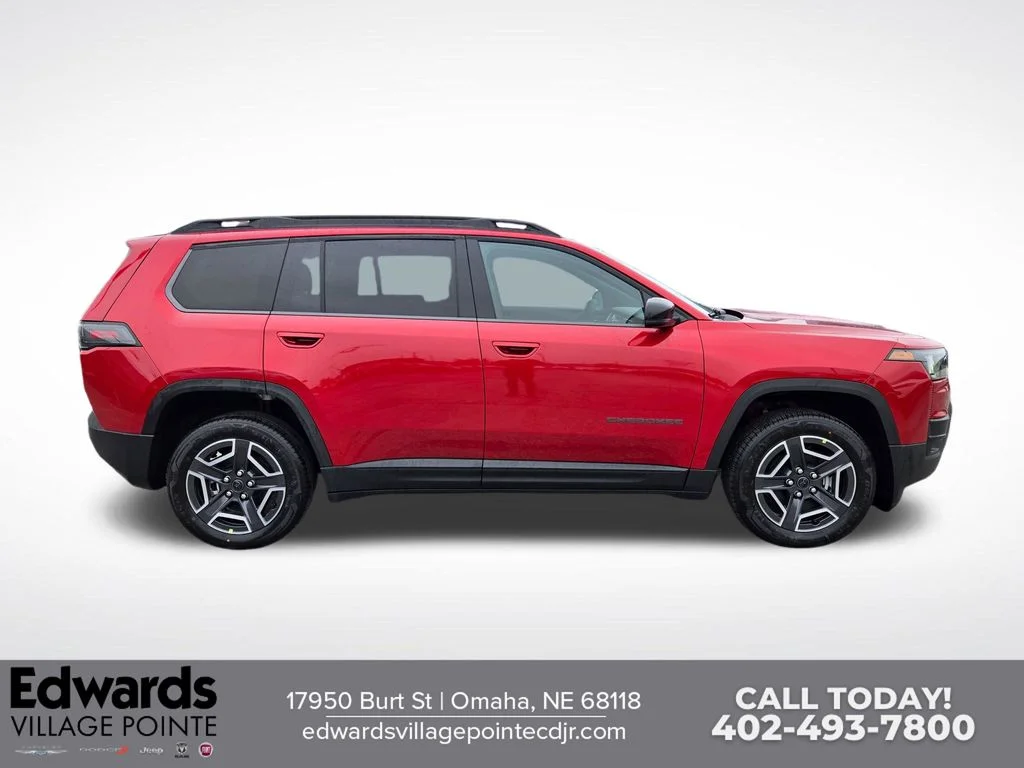 New 2026 Red Hot Pearl-Coat Exterior Paint Jeep Limited image 2