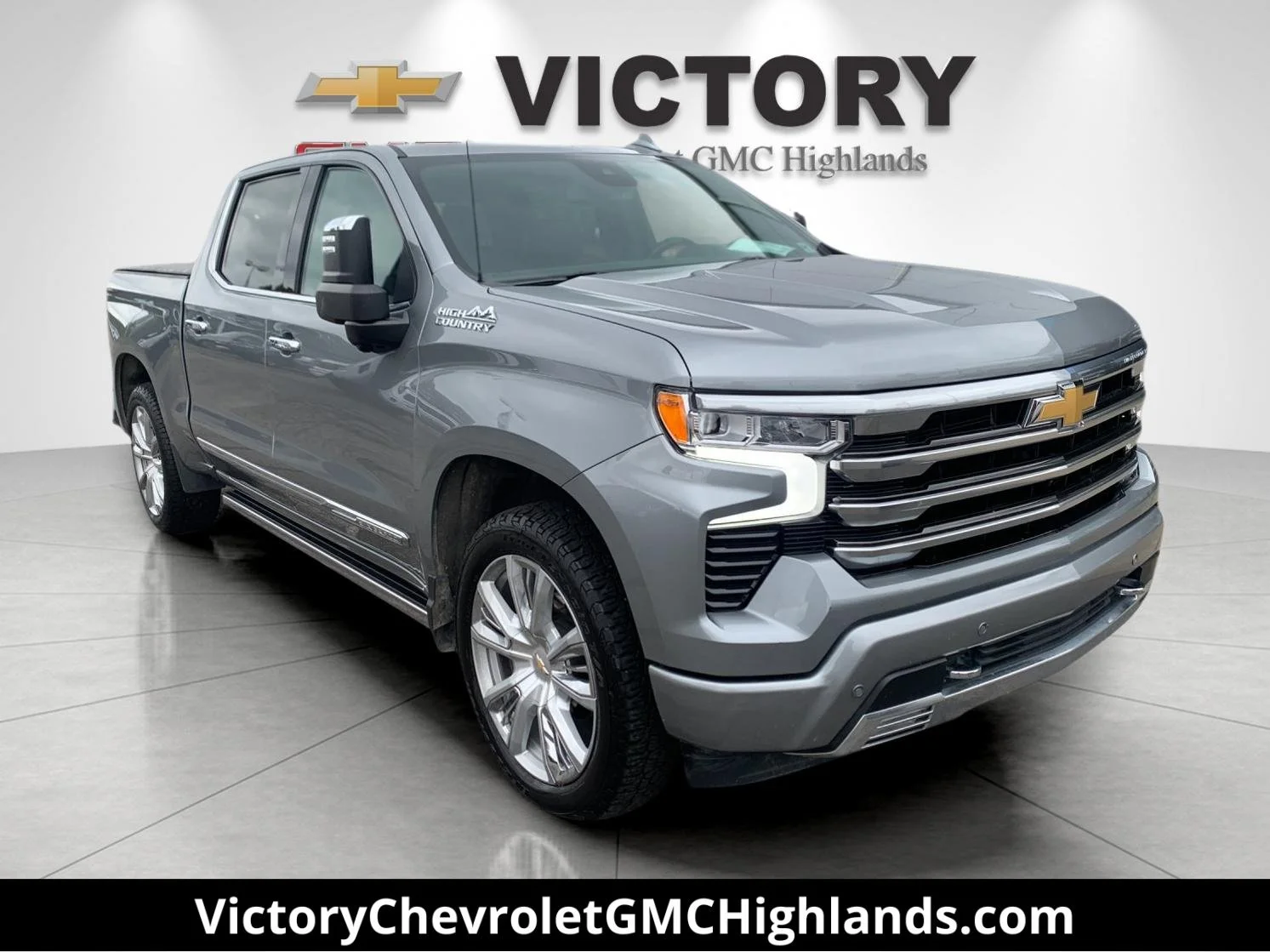 Used 2024 Sterling Gray Metallic Chevrolet High Country image 1
