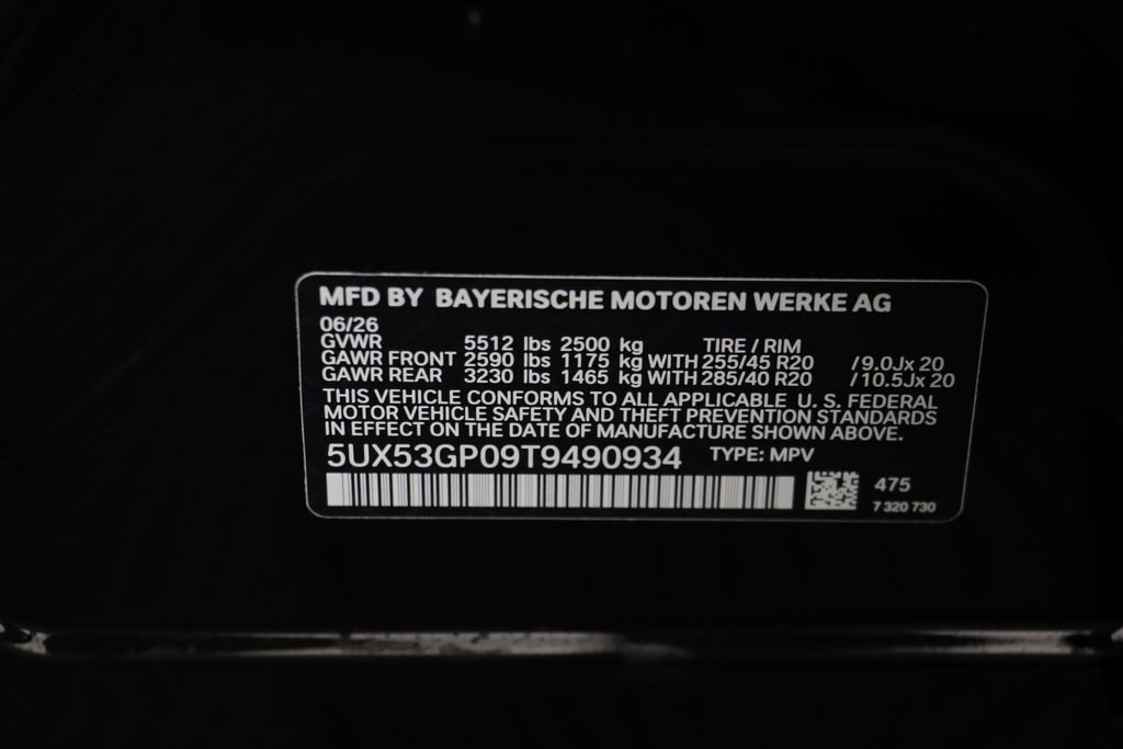 New 2026 Black Sapphire Metallic BMW 30 xDrive image 24