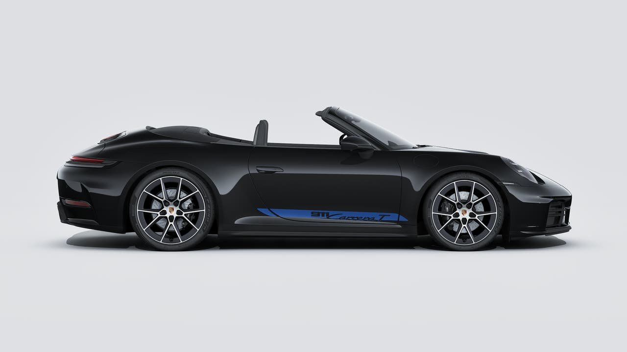 New 2026 Black Porsche Carrera T Cabriolet image 6