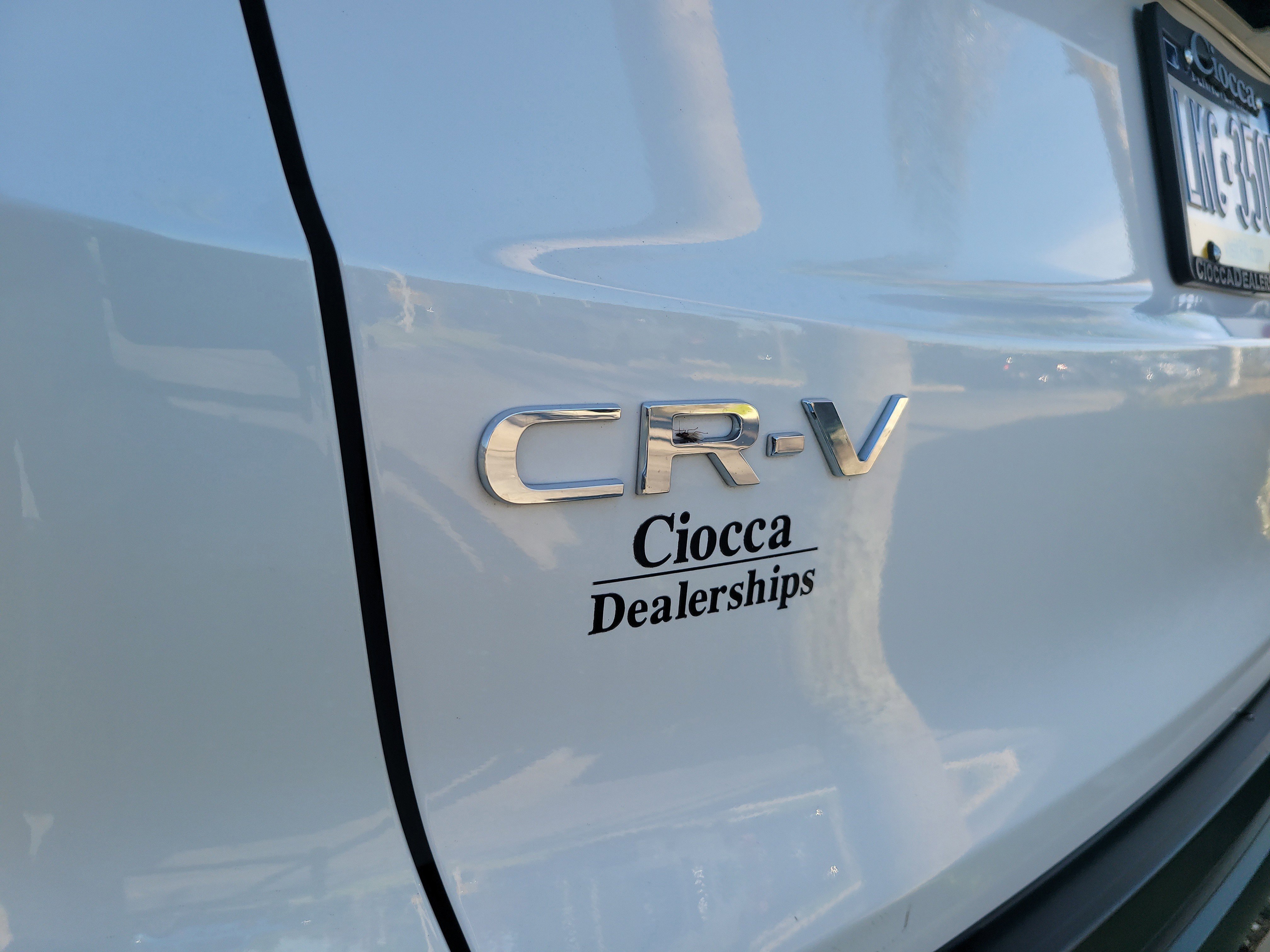 Used 2023 Platinum White Pearl Honda EX image 7