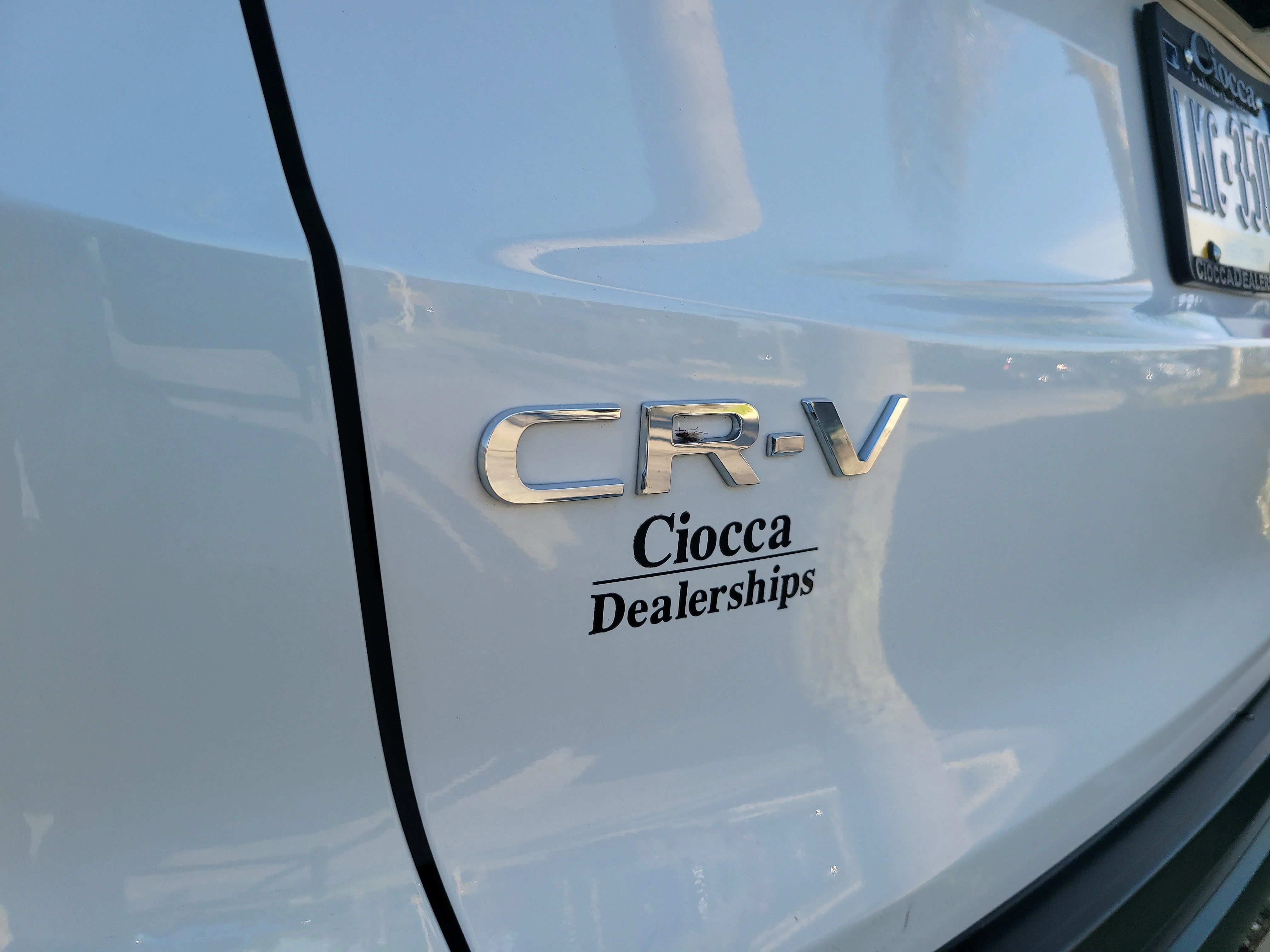 Used 2023 Platinum White Pearl Honda EX image 7